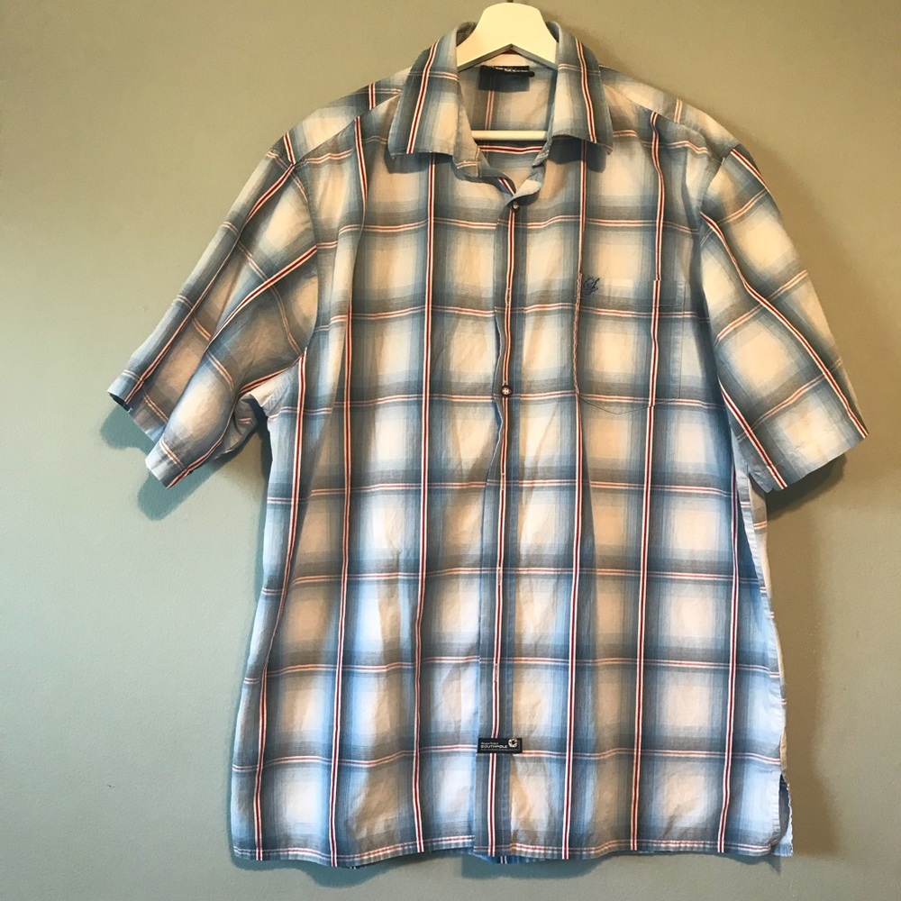 Men’s size L plaid button down Shirt.